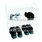 H1308 4 Tier wire shoe rack