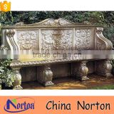 antique western marble decorative park bench parts NTS-B143X