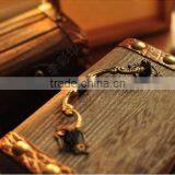 Zakka Vintage Wooden Jewelry Box Antique Chinese Storage Box Desktop Furnishing Articles Gift Box thumbnail-3