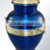 Cheap Price Metal Urns | Brass Decorative Urns for Cremation | Cremation Urn Dimensions thumbnail-4