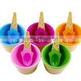 BSCI Factory Food Grade Plastic Ice Cream Serving Bowl,Round Ice Cream Bowl thumbnail-4