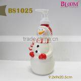 Snowman Shampoo Bottle Design With Pump Cap for Wholesale thumbnail-1