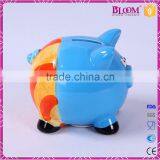 New Design of Hand Painted Ceramic Custom Coin Bank thumbnail-4