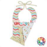 Forest Fox Print U Shape Newborn Toddler Baby Bandana Drool Bibs With Tassel thumbnail-5