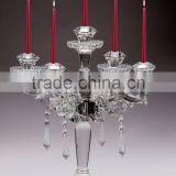 Beautiful 8 Crystal Candle Holder as Glass Candle Holder for Wedding Centerpiece thumbnail-6