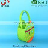 BSCI Audit Factory Easter Decoration Nice Non-woven Felt Egg Easter Basket thumbnail-2