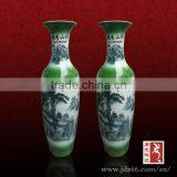 Fine On-glazed Floor Standing Vases Large Chinese Antique Large Floor Vase thumbnail-1