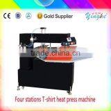 Best quality Lowest price four station cheap used t shirt heat press machine