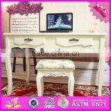 2016 Wholesale Luxurious Solid Wooden Bedroom Vanity W08G192 thumbnail-1