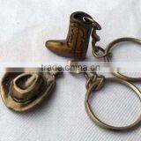 Cowboy Boot & Hat Charms Set (Keychain/Pendant) thumbnail-1