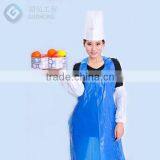 LDPE / HDPE Disposable Kitchen Saloon Plastic Apron/PE Bibs thumbnail-3