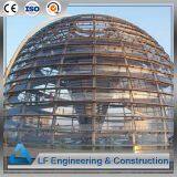 Unique Design Steel Dome Structure With Long Span Glass Roof thumbnail-2