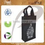 Jute Bottle Bag for Wine thumbnail-1
