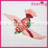 New Design Hot Sale Bird Embroidery Patch Fabric Craft WEF-107 thumbnail-2