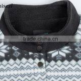 Bulk Wholesale Custom Printing Pattern Fleece Men Vest thumbnail-3