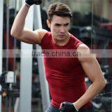 92%polymide 8%spandex Tank Top Fitness Apparel for Men Elastic Fashion Style Tops thumbnail-5