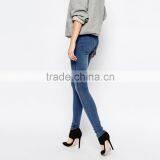 Skinny Tight Custom Design Hot Sale Jeans for Women Denim thumbnail-2