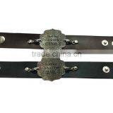 Fashion Words Tag Bracelets,genuine Leather Punk Bracelets,vintage Bracelets Bangle thumbnail-6