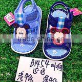 Summer Cheap Kid Shoes Soft Newborn Baby Boy Sandals Child Prewalker Cute Animal Bear Casual Noisy Shoes thumbnail-6