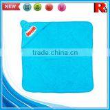 China Wholesale Supplier Custom Applique Terry Bamboo Baby Hooded Towel Poncho Pattern thumbnail-2
