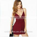 2016 Latest Pattern For Short Dress, Crochet Beach Dress With Prom Dress With Custom thumbnail-6