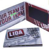 Magnetic Switch LCD Video Brochure For Advertising , Greeting Card / Video Wedding Invitations thumbnail-4