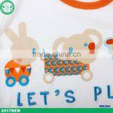 O-neck Design Custom Printing Unisex Baby Boy Clothes t Shirt thumbnail-4