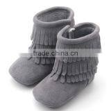 Wholesale Kids Boots Warm Baby Bow Moccasins thumbnail-4