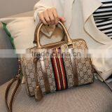 Guangzhou Wholesales Luxury Lady Pillow Bags Leather Handbag Boston Bag For Women thumbnail-5