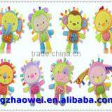 Cute Animal Baby Squeak Plush Toys thumbnail-5