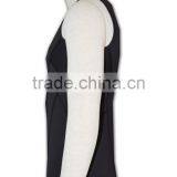 ISO 9001 Audit Factory Black Plain Mesh Design Gym Vest thumbnail-3