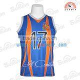 Custom Polyester Eyelet Mesh Basketball Uniform Collection Basketball Set thumbnail-6
