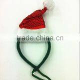 Christmas Sequin Dog Headband thumbnail-1