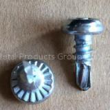 Factory supplier Round truss head plated self drilling screws
