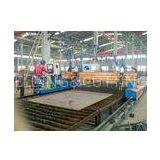 Custom Heavy Duty Desktop Straight Line Cutting Machine / Gantry Plasma Strip Cutter For Carbon Stee