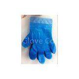 Transparent Food Grade Hair Dying Disposable HDPE Gloves Phthalate Free