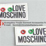 Woven Label With Two Holes thumbnail-1