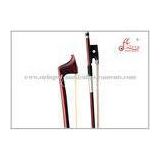 Octagonal String Instruments Bow With Ebony Frog Silver Plated Copper Wire Lapping