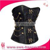 New Arrival Steampunk Gothic Corset Overbust Embroidery Tops Corset thumbnail-5