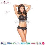 Secret Temptations Black Sexy Underwear G-string Set Erotic Women Sex Lingerie thumbnail-2