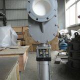 Pneumatic Ceramic Double Plate Gate Valve for Dense Phase Pneumatic Conveying System at Thermal Plant thumbnail-3
