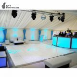 Elegant white twinkle water proof new interactive wedding led dance floor for sale