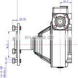 WGB-NYTM Worm Gear Reducer, Wheel Gearbox for Irrigation System thumbnail-4
