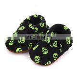 4 Size Toddler Fashion Shoes Baby Footwear Skull Printed Leather Shoes thumbnail-3