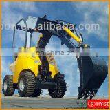 Multi Purpose Farm Mini Tractor Backhoe Front End Loader for Sale thumbnail-2