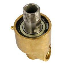 50A Npt Male Thread Brass Water Rotary Union Quick Couple Joint thumbnail-2