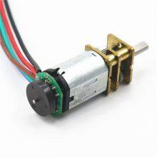 3V 5V 6V 12V 65rpm 200rpm N10 N20 N30 Micro 12mm DC Gear Motor With Encoder From Kegumotor thumbnail-5