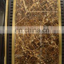 Chocolate Color Glazed Polished Porcelain Marble Design Floor Tile Size 600x600mm 800x800mm thumbnail-5