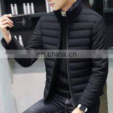 Plus Size Woolen Windproof Man Jacket Hoody Fleece Wintercoat White Goose Down Winter Fur Jackets for Men thumbnail-1