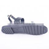 Yiwu LovelyT Fashion Latest Coming Ladies Simple Flat Heel Buckle Ankle Sandals Designs thumbnail-6